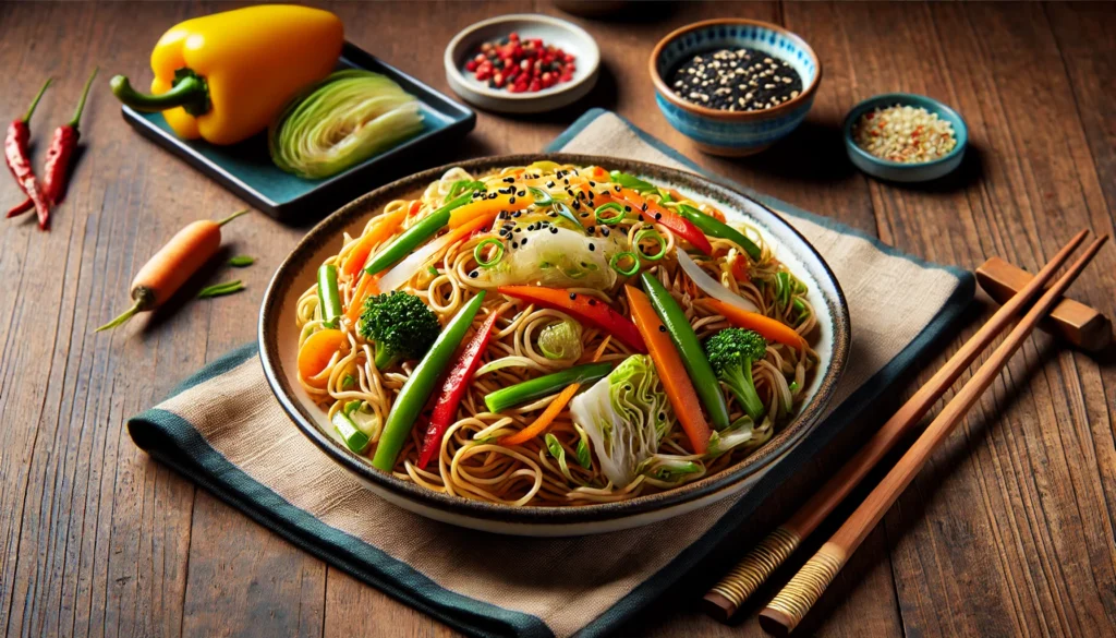 Veg Chowmein Reciepe