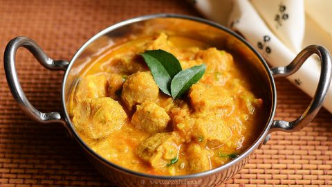 Soya Chunks Korma Recipe