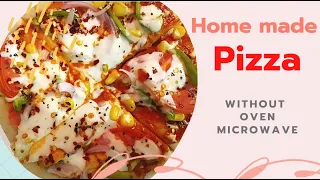 Pizza Recipe | Pizza without Oven | Pan Pizza Recipe | Pizza Recipe by Pooja Jamdar Homemade pan pizza