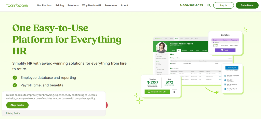 The Ultimate Guide to the Top 15 HR Management Software (HRMS) for 2025: Streamlining HR Processes and Enhancing Workforce Productivity 14 BambooHR