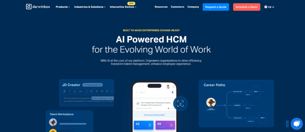 The Ultimate Guide to the Top 15 HR Management Software (HRMS) for 2025: Streamlining HR Processes and Enhancing Workforce Productivity 5 Darwinbox 1