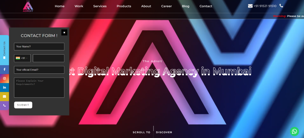 Top 7 Digital Marketing Company in Vadodara - 2024 2 The Adroit