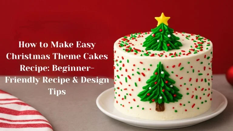 Easy Christmas Theme Cakes Recipe