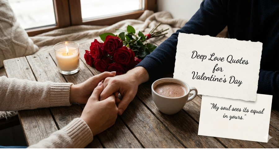 Deep Love Quotes for Valentine’s Day 