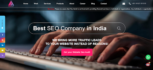 Top 10 Best GEO & AIO Agencies in India for AI Search Optimization in 2026 1 The Adroit